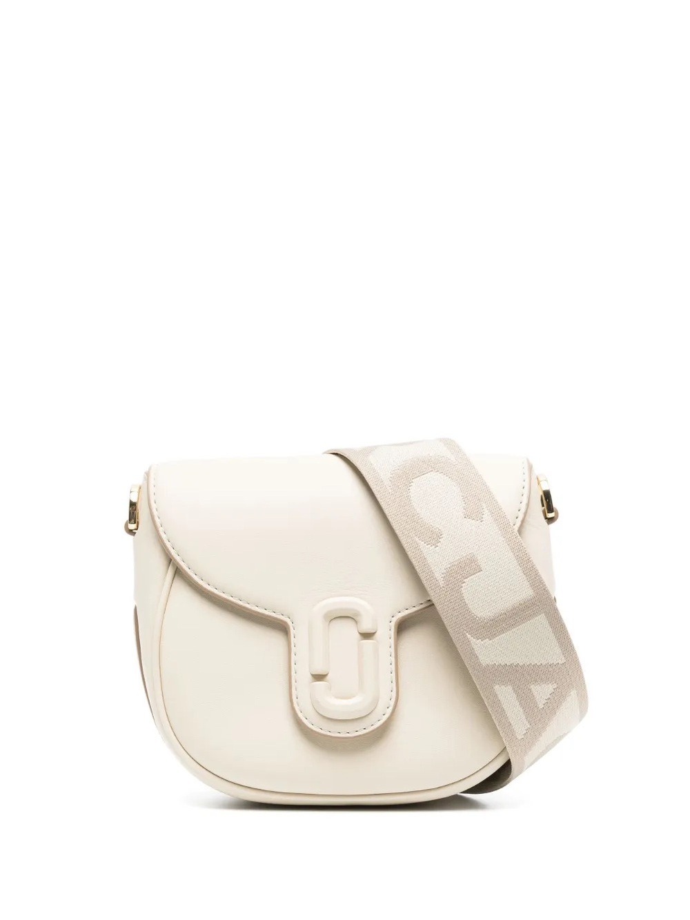 New Marc Jacobs The J Marc Small Saddle Bag Cloud white - Picture 11 of 15